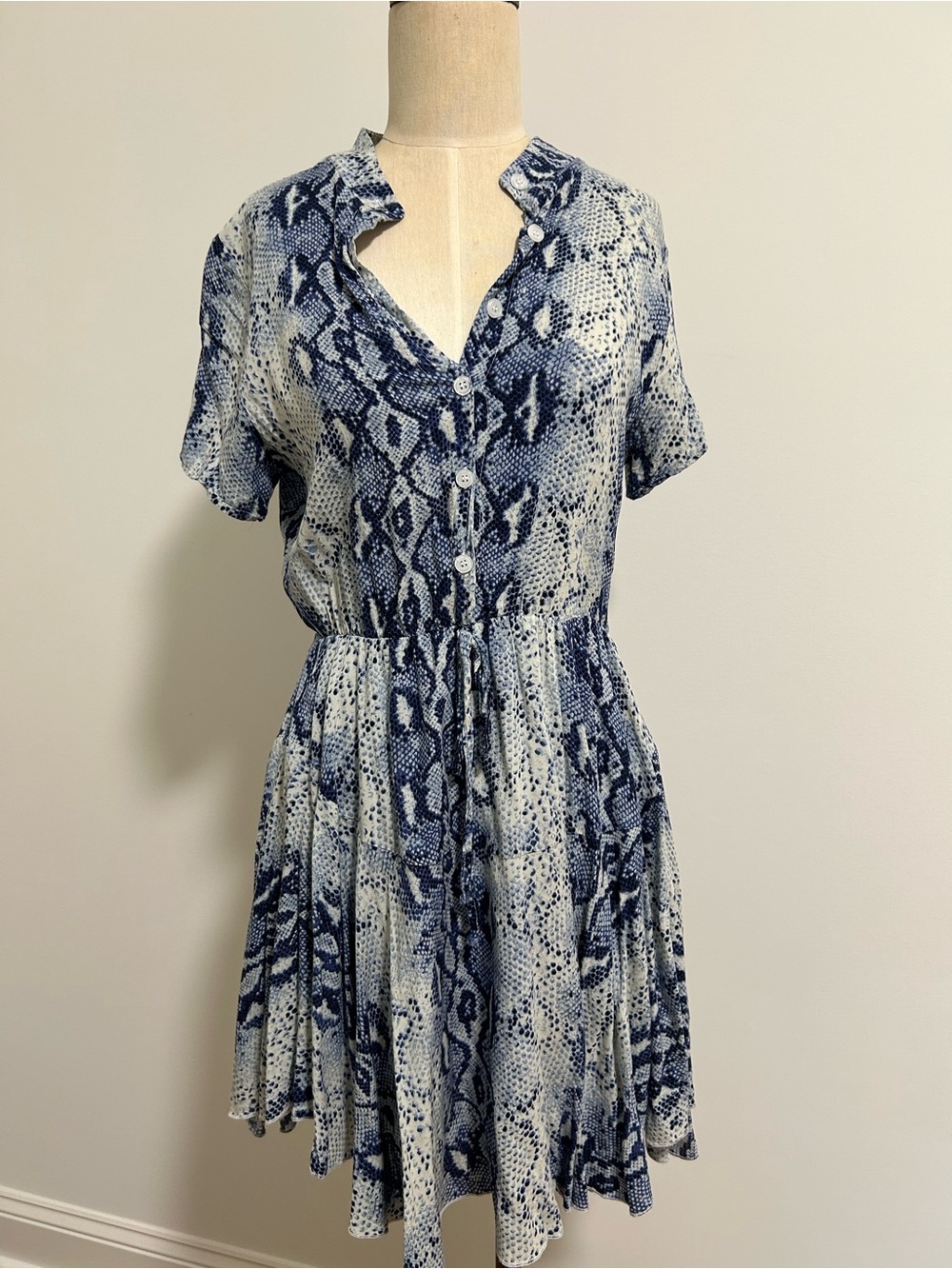 Snake Print Dress